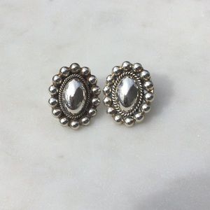 Silver Statement Earrings